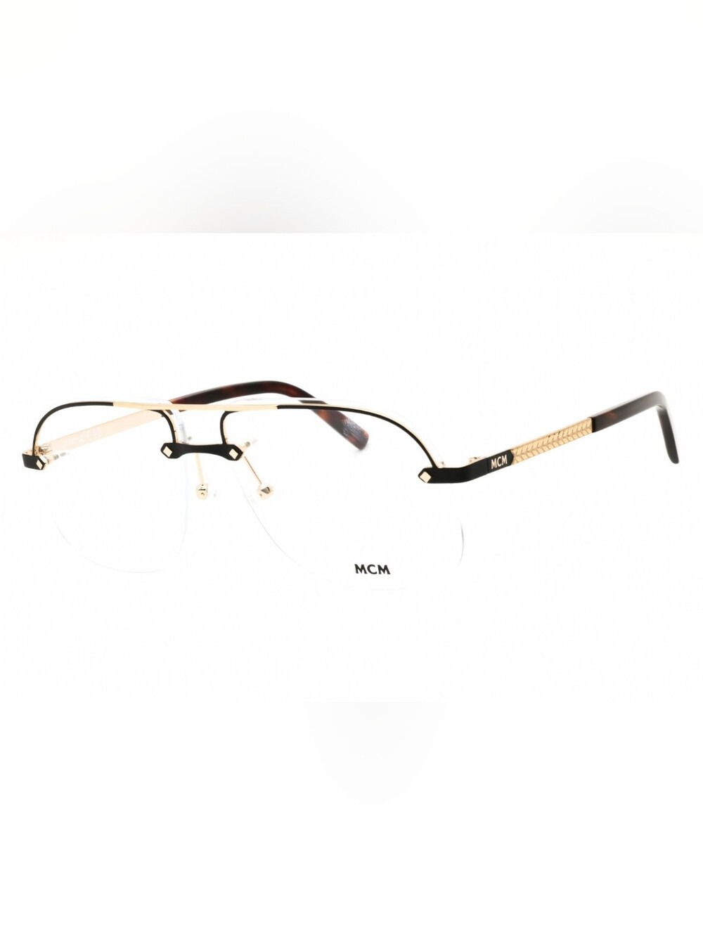 MCM MW5019-H, Black / Smoke / Clear  Lens, Men's Eyewear Frame, Size59X12X145